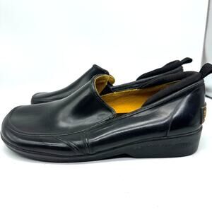 Sperry Top Sider Black Rubber Slip On Waterproof Loafers Womens Size 7.5